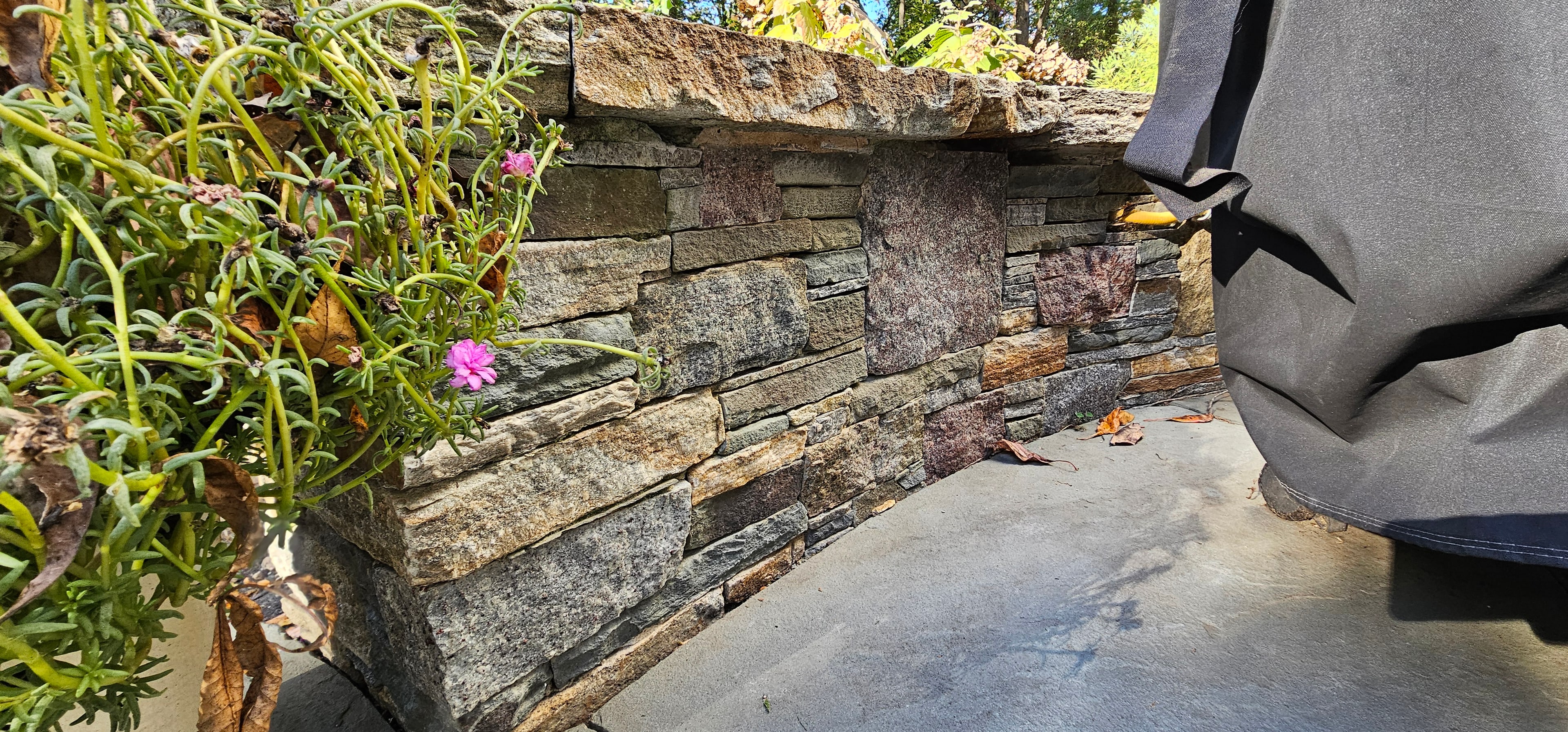 WildWorks stone landscape construction detail